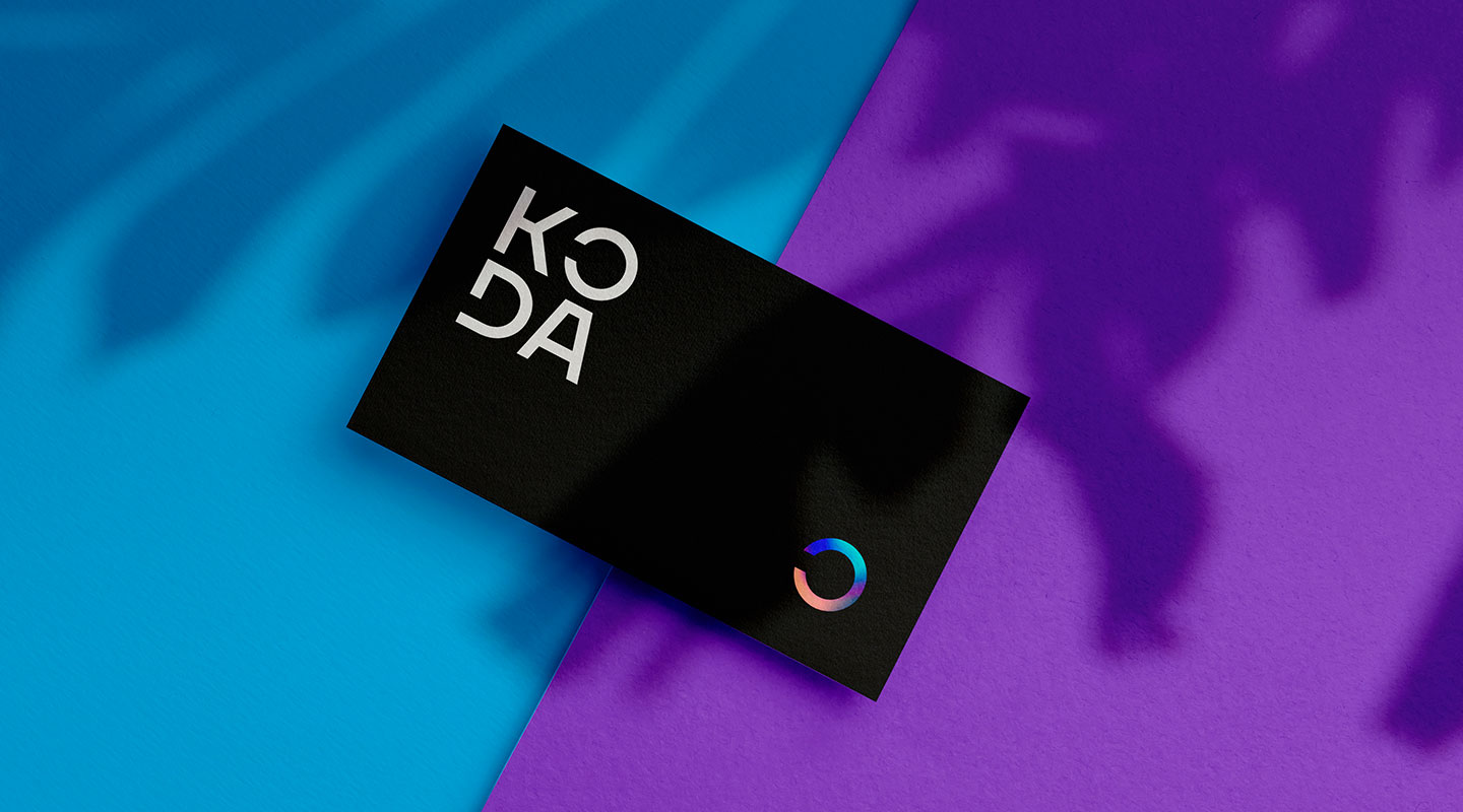 Розробка логотипу для студії графічного та вебдизайну Koda