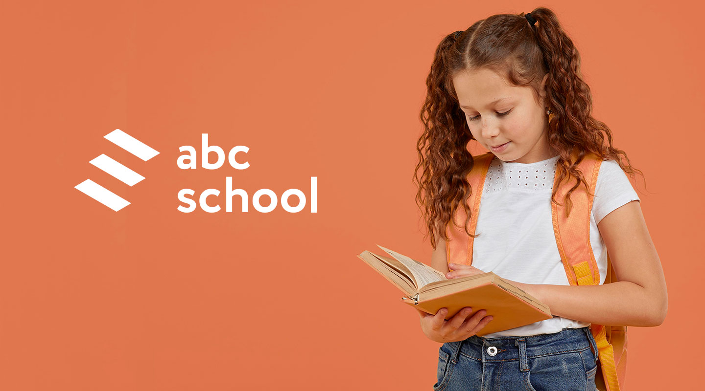 Розробка логотипу для шкіл іноземних мов ABC school